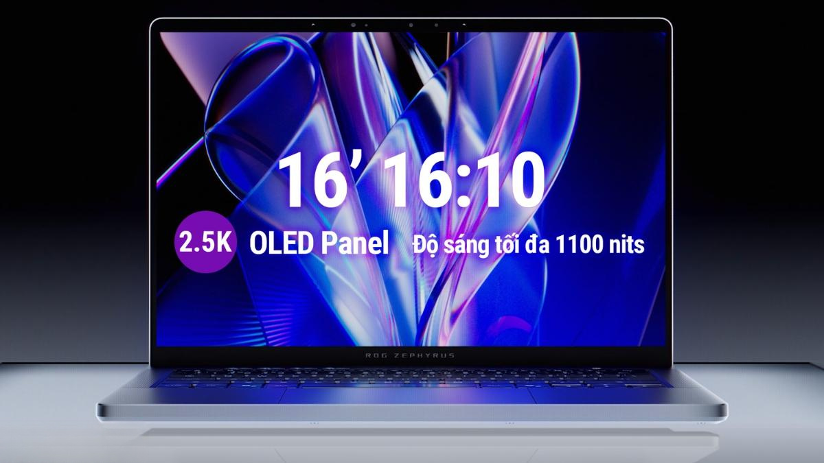 Màn hình OLED 240Hz của ASUS ROG Zephyrus G16 GU606AR-TB027W