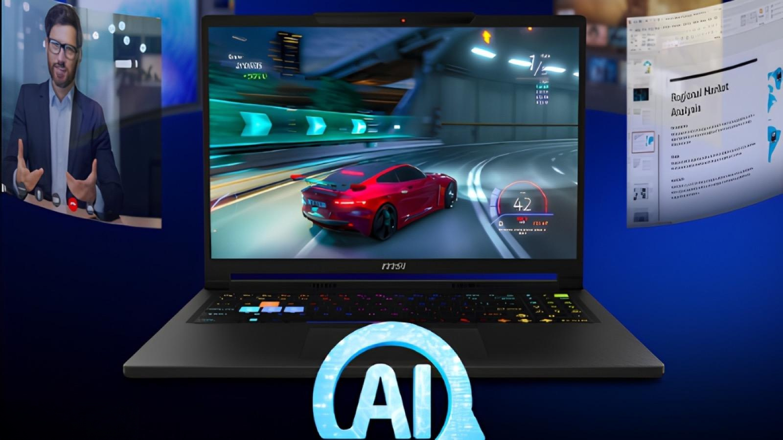Phím Copilot trên MSI Raider A16 HX B8WH-031VN