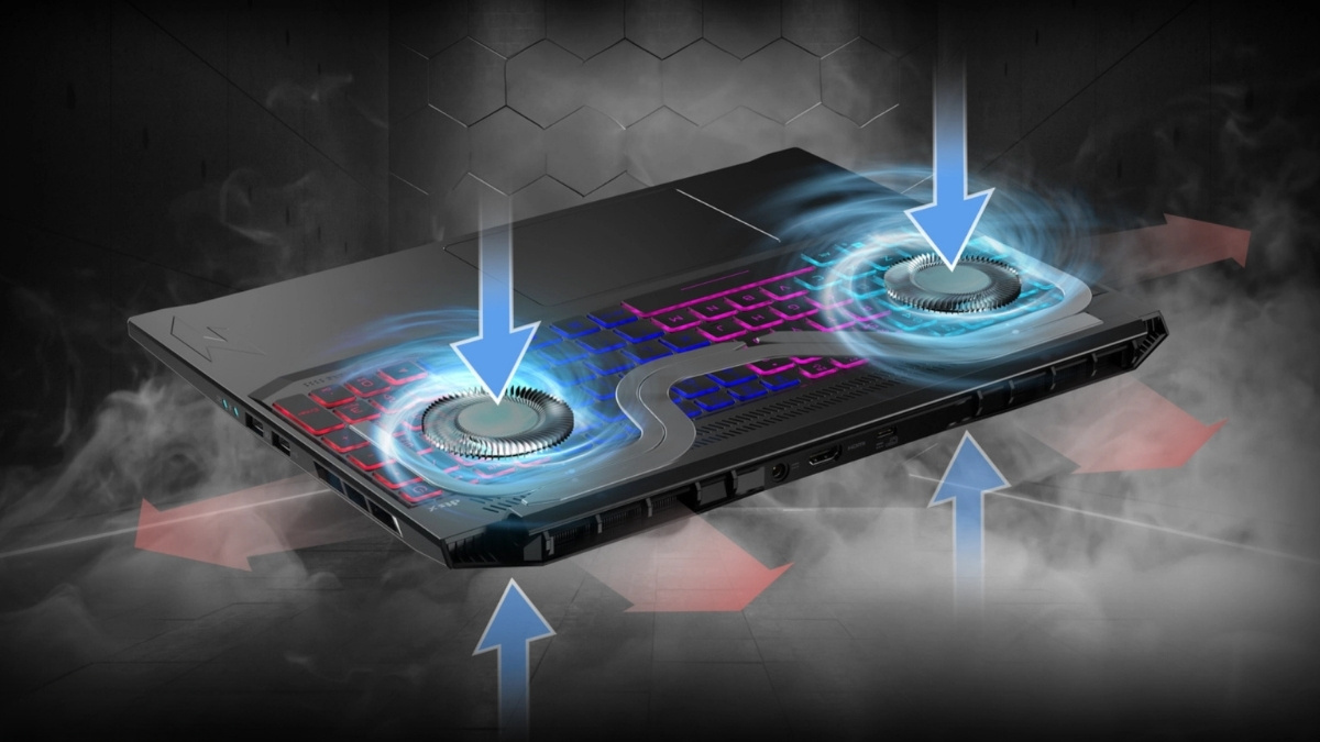 Card RTX 5050 8GB của Acer Nitro V 16 AI ANV16S-61-R0B8