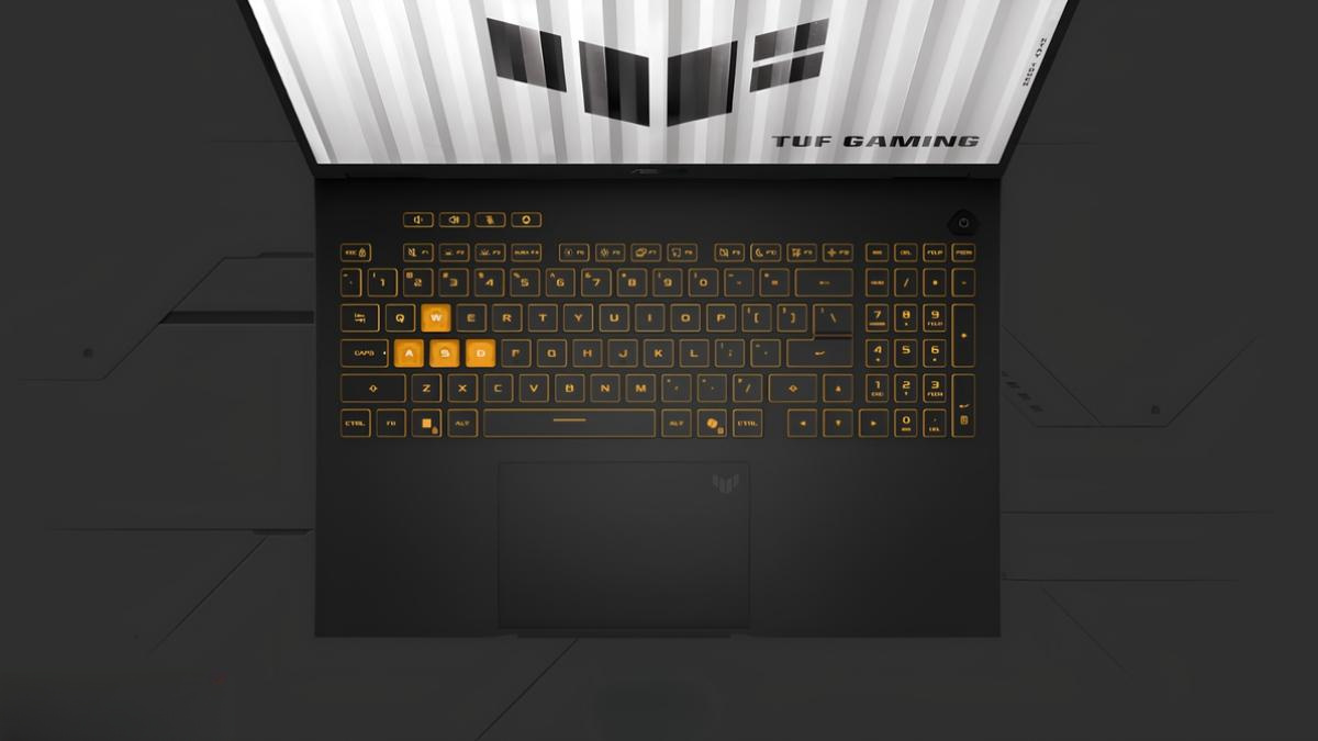 Bàn phím có phím Copilot của ASUS TUF Gaming F16 FX610JH-TU008W