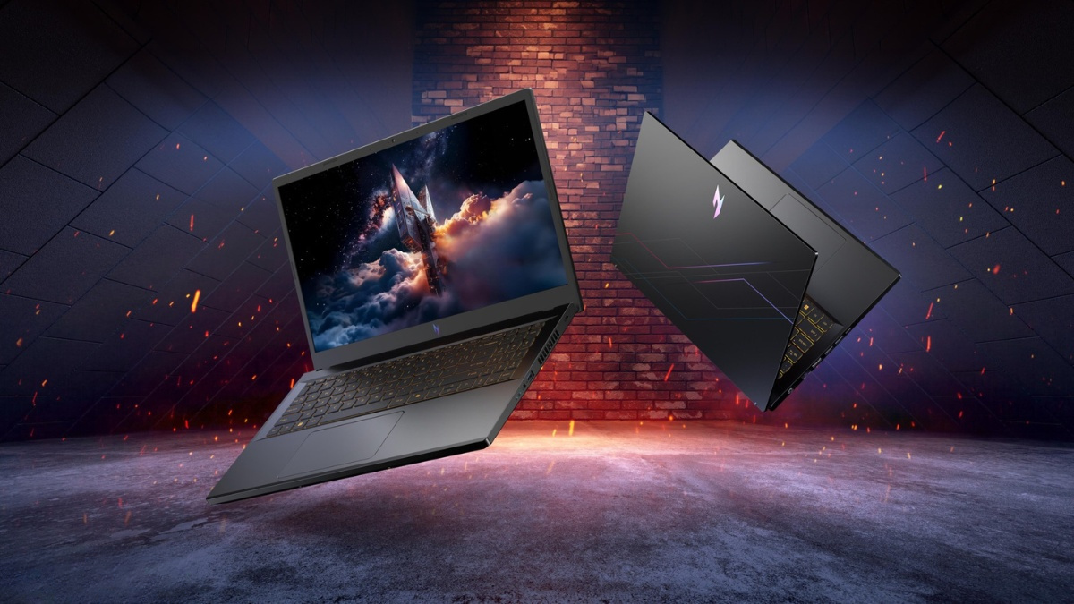 Thiết kế laptop gaming Acer Nitro V 15 ProPanel ANV15-52-50VA màu đen
