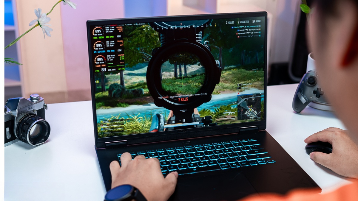 Màn hình 16 inch 165Hz tỷ lệ 16:10 của Gigabyte Gaming A16 GA6H-CVHI3VN893SH