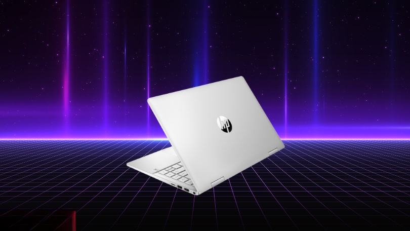 Thiết kế gập 360 độ của HP Pavilion x360 14-EK2017TU 9Z2V5PA