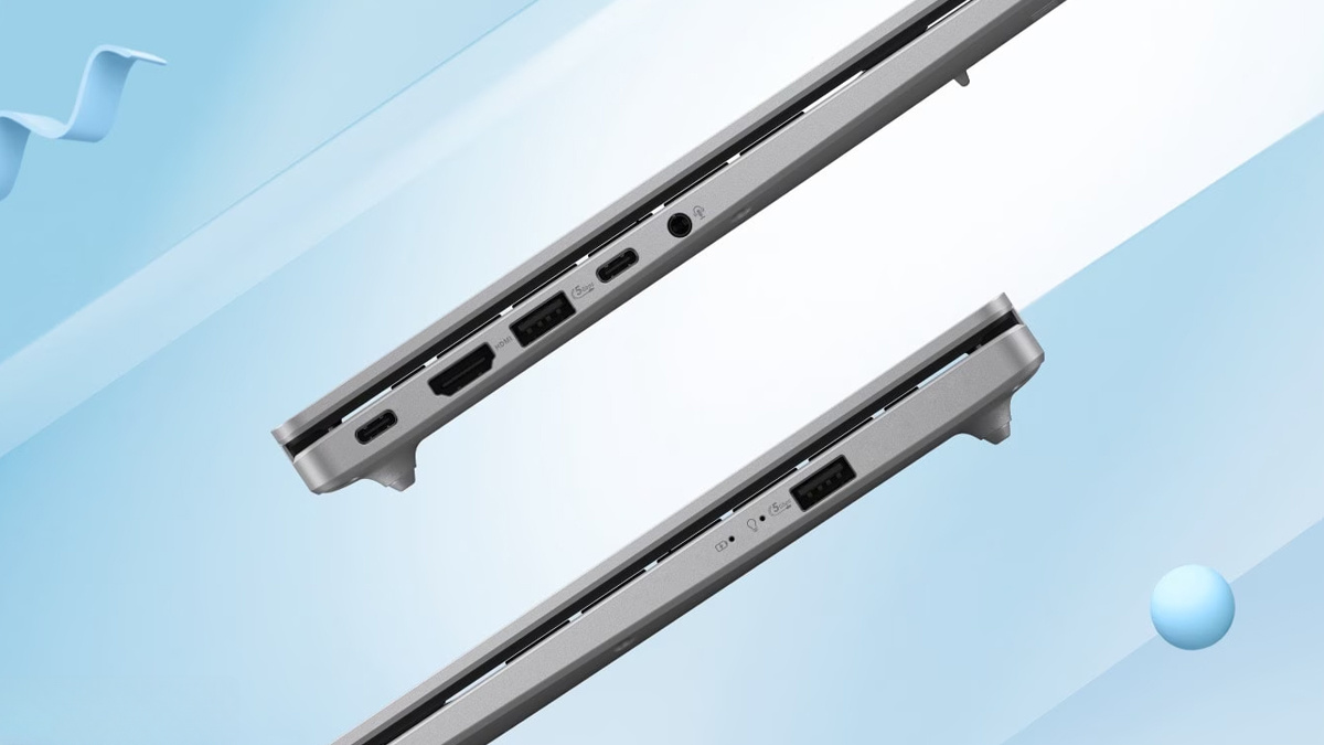 Pin và cổng kết nối của ASUS Vivobook 16 X1607CA-MB980W