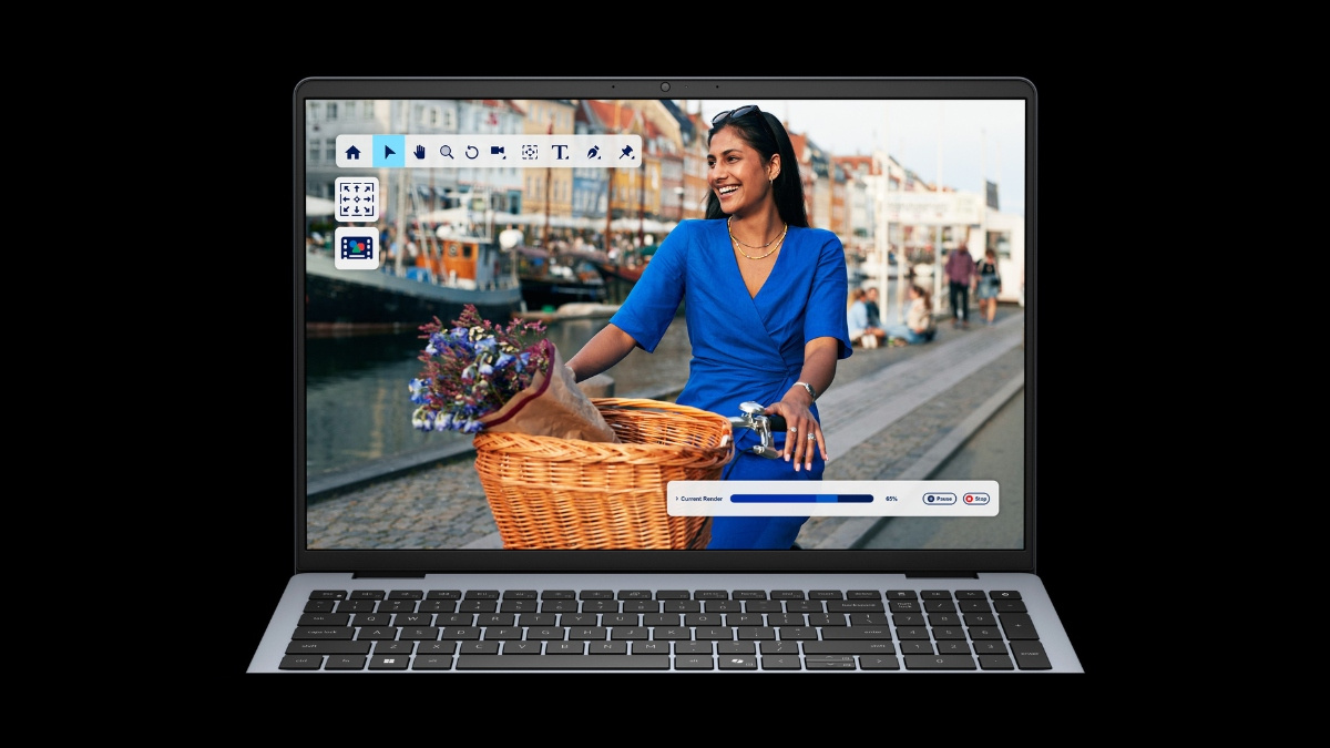 Màn hình cảm ứng 16 inch FHD+ của Dell 16 C7U161W11BLU