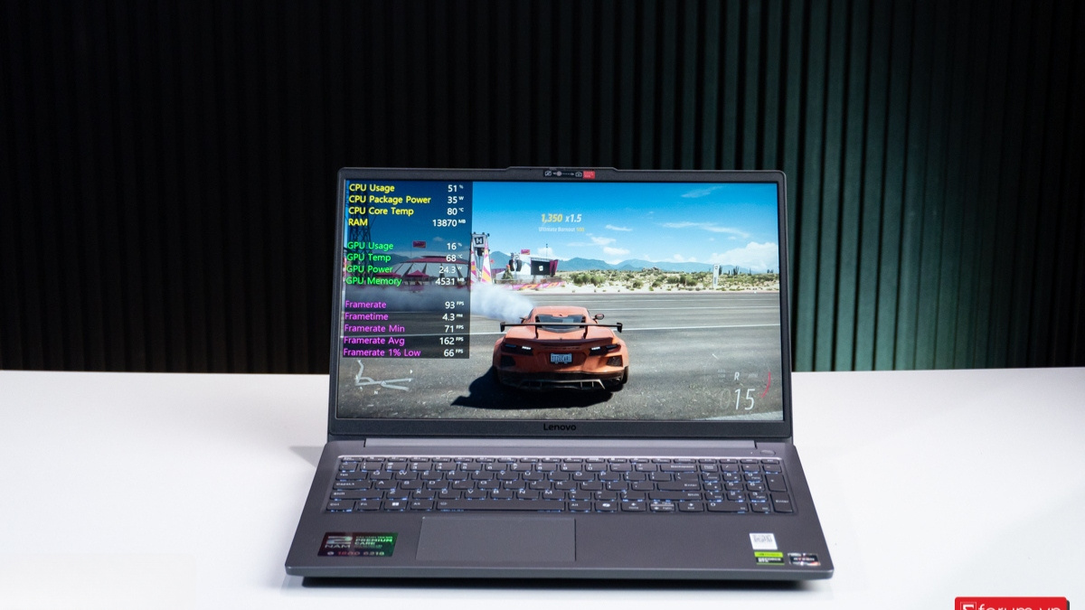 Màn hình 144Hz của Lenovo LOQ 15ARP10E 83S0007AVN