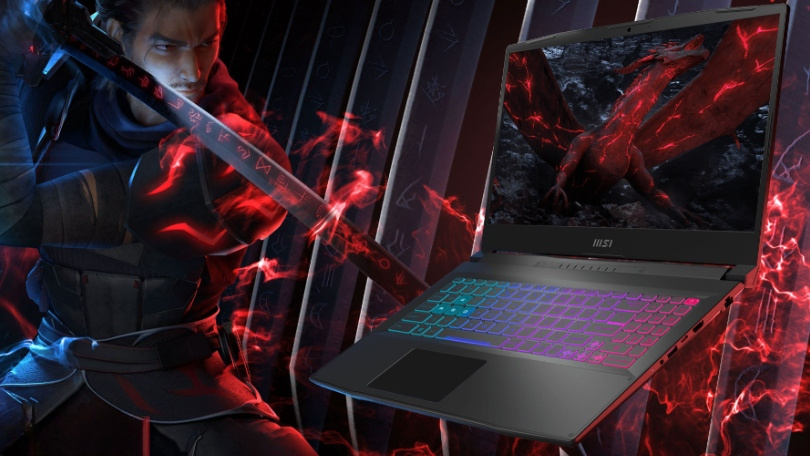 Đồ họa RTX 4060 hỗ trợ AI trên MSI Katana 15 B13VFK-676VN