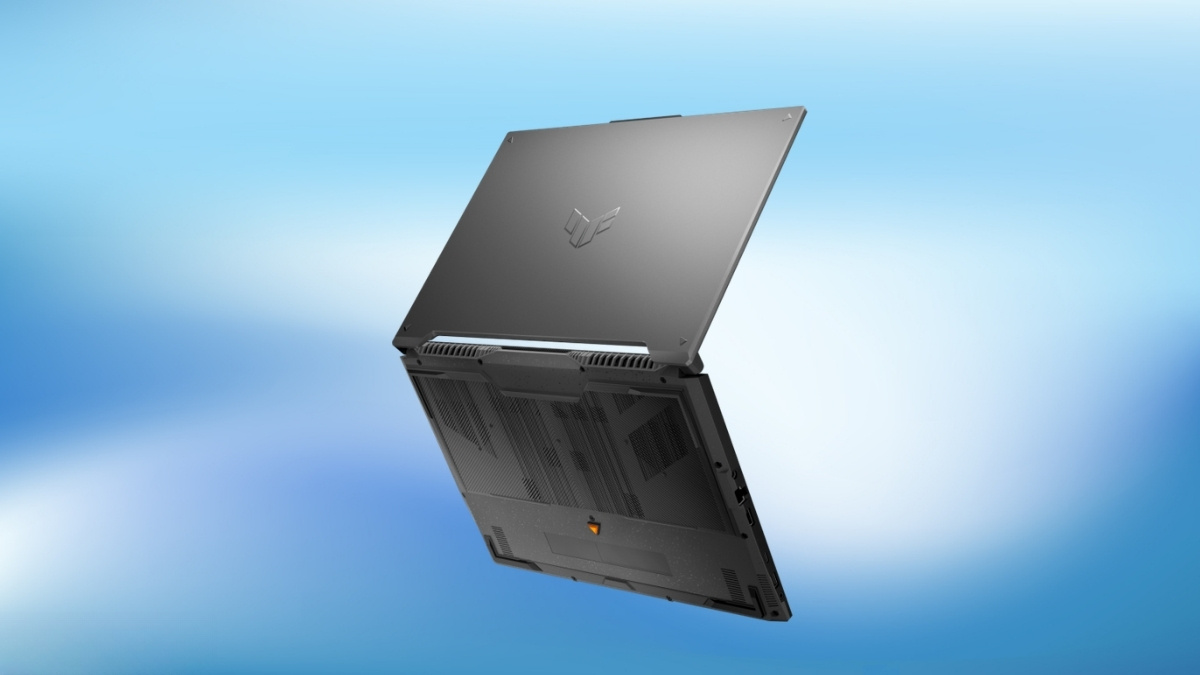 Thiết kế màu xám và bàn phím RGB của ASUS TUF Gaming A16 FA607NUQ-RL007W