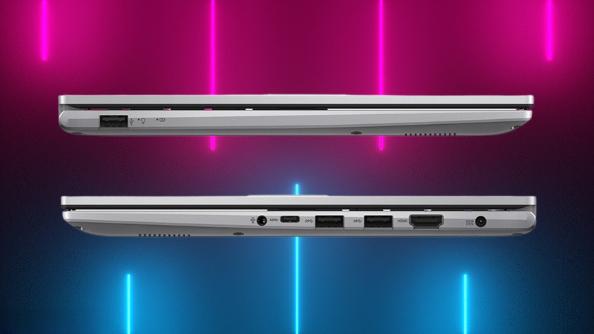 Cổng kết nối của ASUS Vivobook 14 X1404VA-EB609W