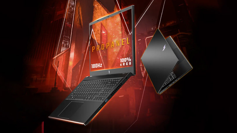 Thiết kế và màn hình 180Hz của Acer Nitro V 15 ProPanel ANV15-51-73UU