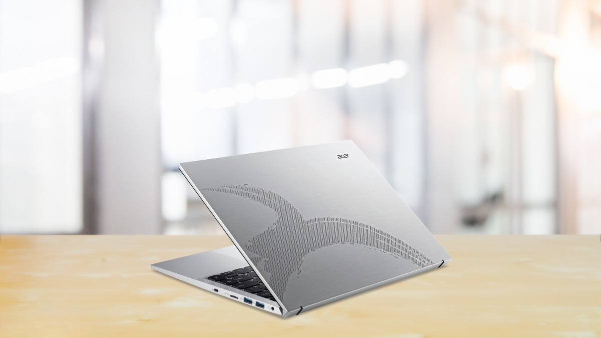 Thiết kế màu bạc Acer Aspire Lite 14 AL14-52M-52UU