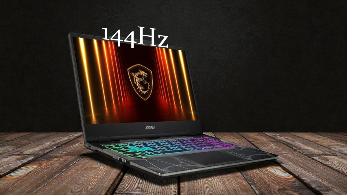 Màn hình 144Hz của MSI Cyborg 15 B13WEKG-676VN