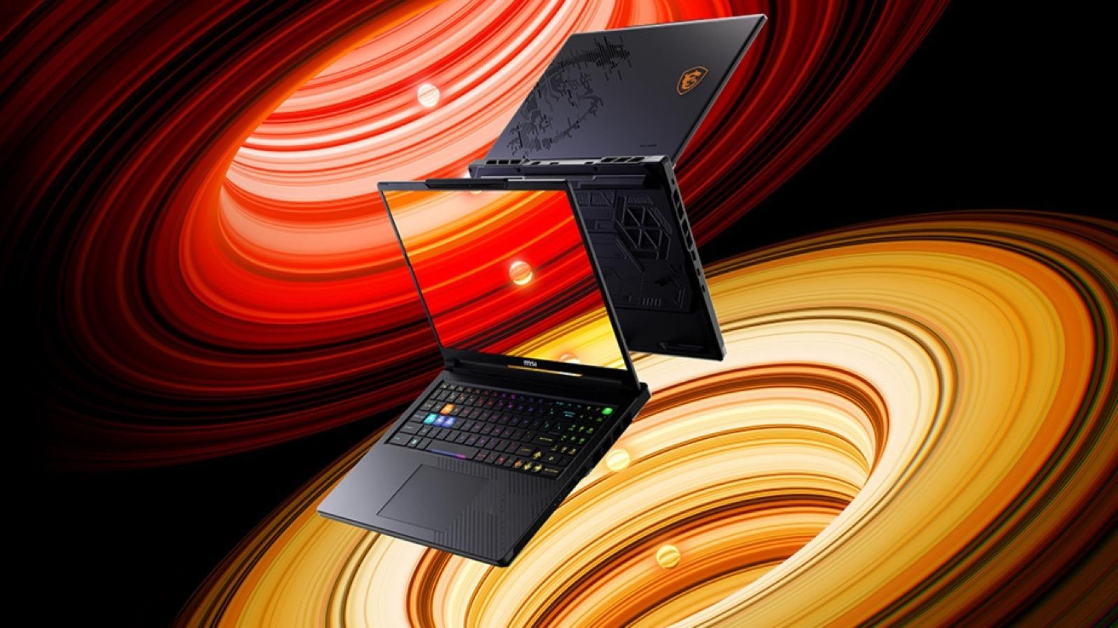 Thiết kế màu đen của MSI Raider A16 HX B8WH-031VN