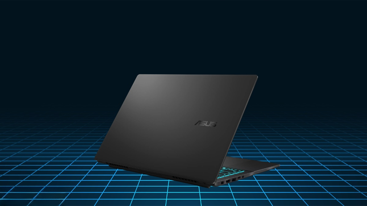 Thiết kế tối giản màu đen của ASUS Gaming V16 V3607VJ-TK189W