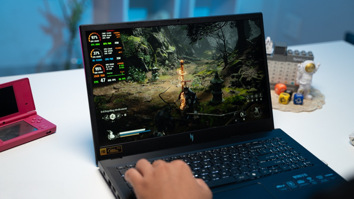 Hiệu năng Ryzen 5 7535HS và RTX 4050 của Acer Nitro V 15 ANV15-41-R7CR