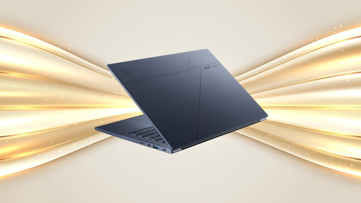 Thiết kế vỏ kim loại Acer Swift Go 14 AI SFG14-75-765M