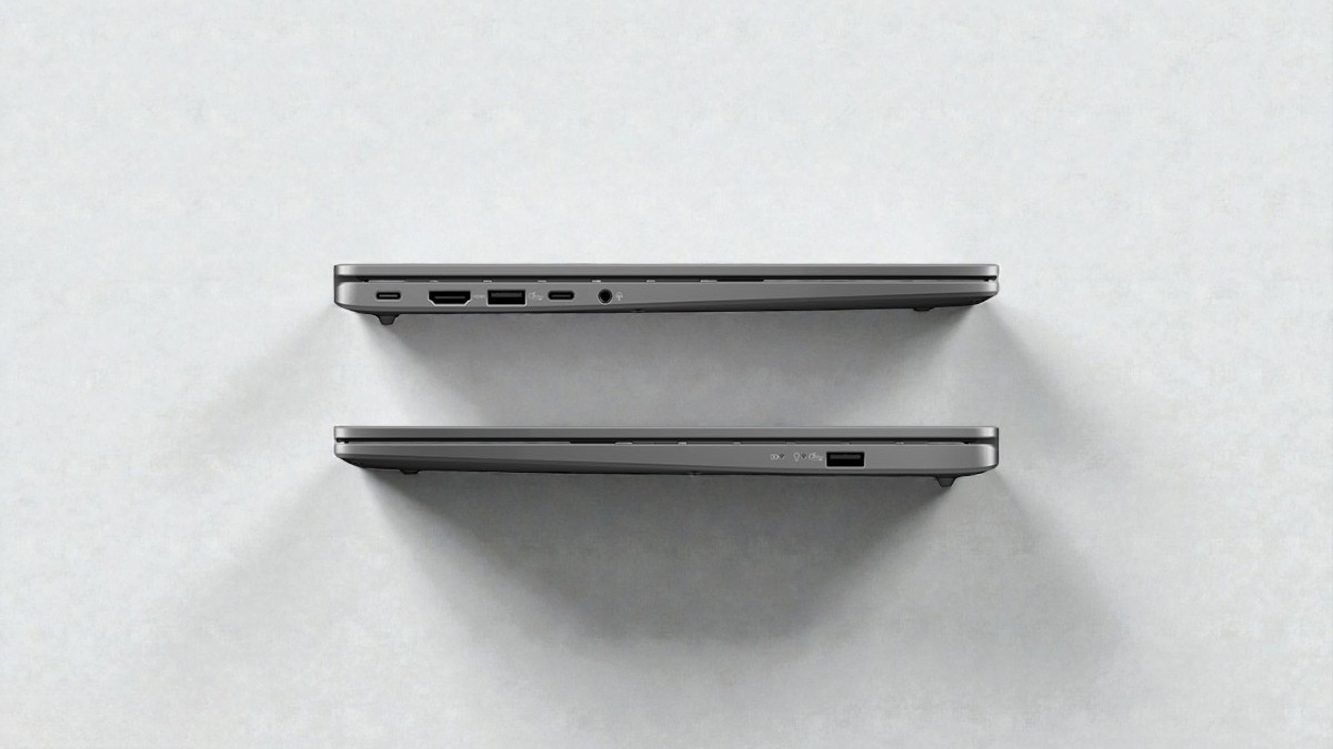 Pin và cổng của ASUS Vivobook S14 M3407HA-SF480W
