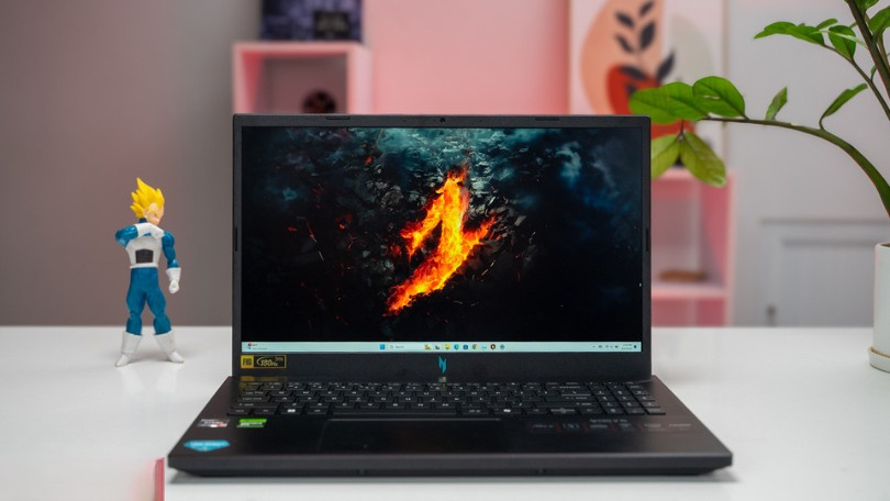 CPU Ryzen 5 7535HS và RTX 2050 của Acer Nitro V ANV15-41-R7AP