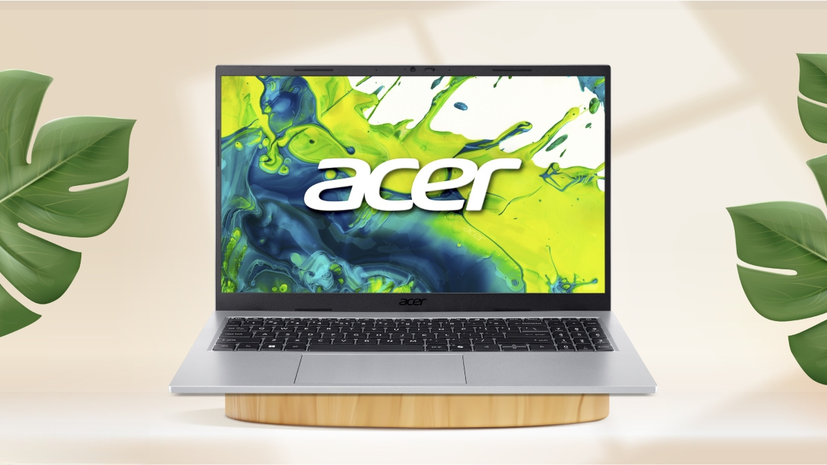 Màn hình 15,6 inch 350 nit của Acer Aspire Go 15 AG15-72P-54GY