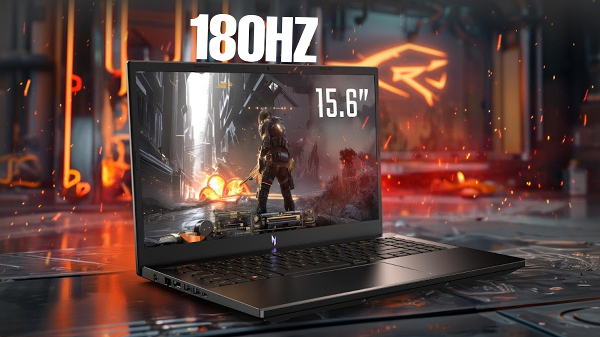 Màn hình 180Hz 100% sRGB của Acer Nitro V 15 ANV15-52-59RR