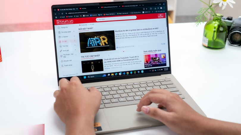 NPU 45 TOPS trên ASUS Zenbook A14 UX3407QA-QD299WS