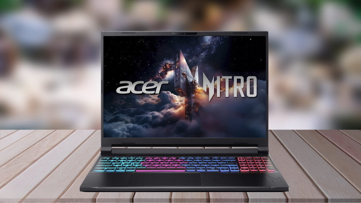 Màn hình 16 inch 180Hz của Acer Nitro V 16 AI ANV16S-61-R7KQ