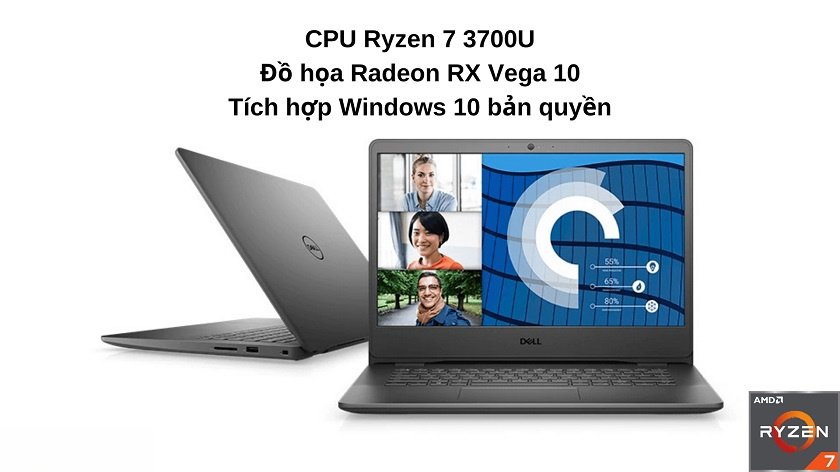 Hiệu năng AMD Ryzen 7 3700U của Dell Vostro 3405