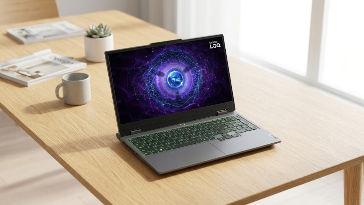 Cổng kết nối và sạc Slim Tip của Lenovo LOQ 15IRX9 83DV01H3VN