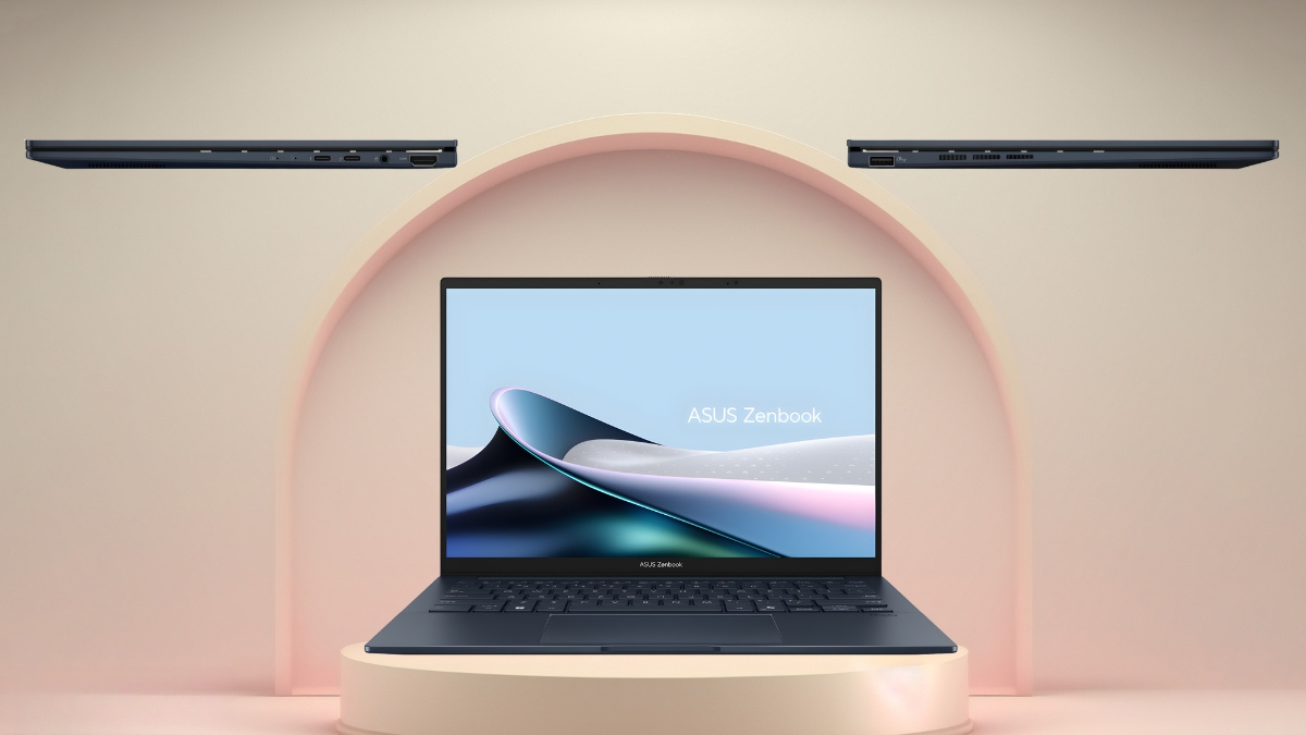 Thiết kế vỏ kim loại của ASUS Zenbook 14 UX3405CA-ST628W