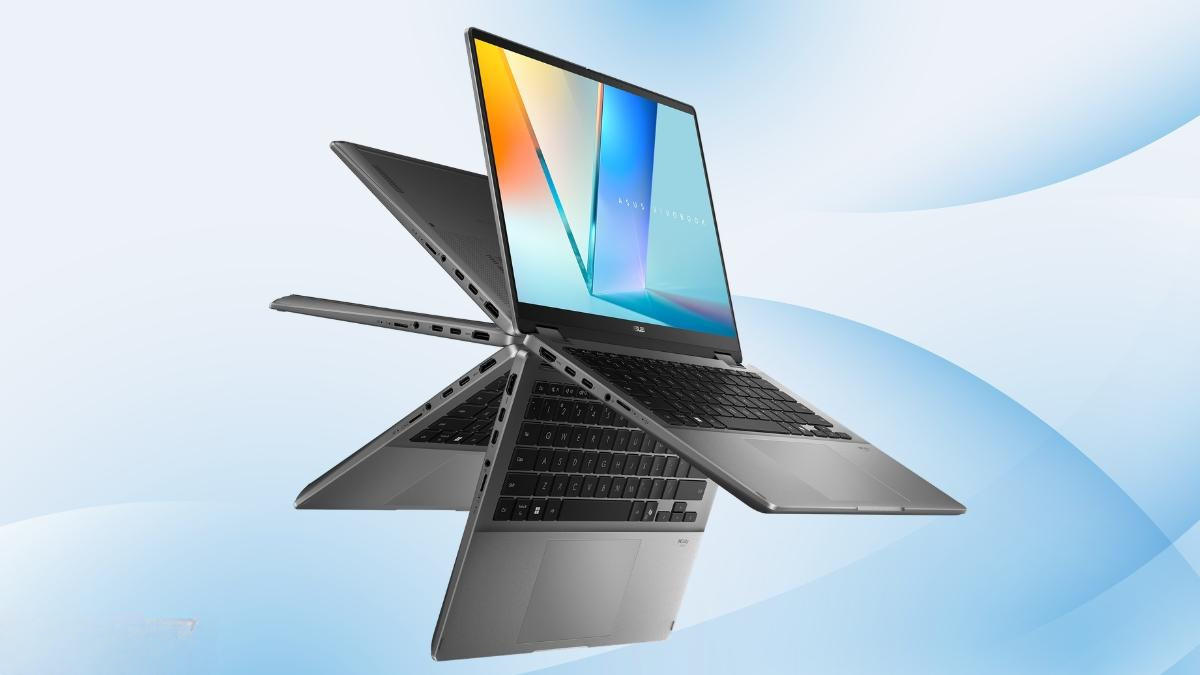 Thiết kế xoay gập 360 độ của ASUS Vivobook 14 Flip TP3407AA-SG029W