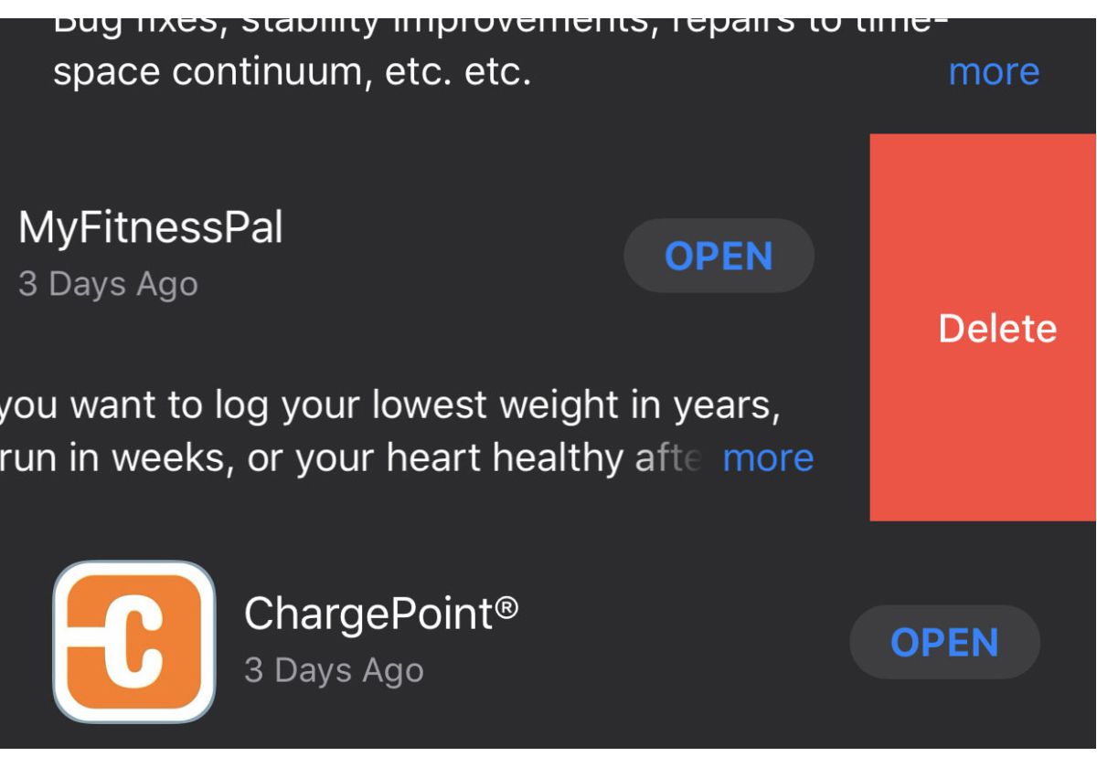 Bây giờ bạn có thể xóa các ứng dụng khỏi danh sách cập nhật của mình trong App Store.