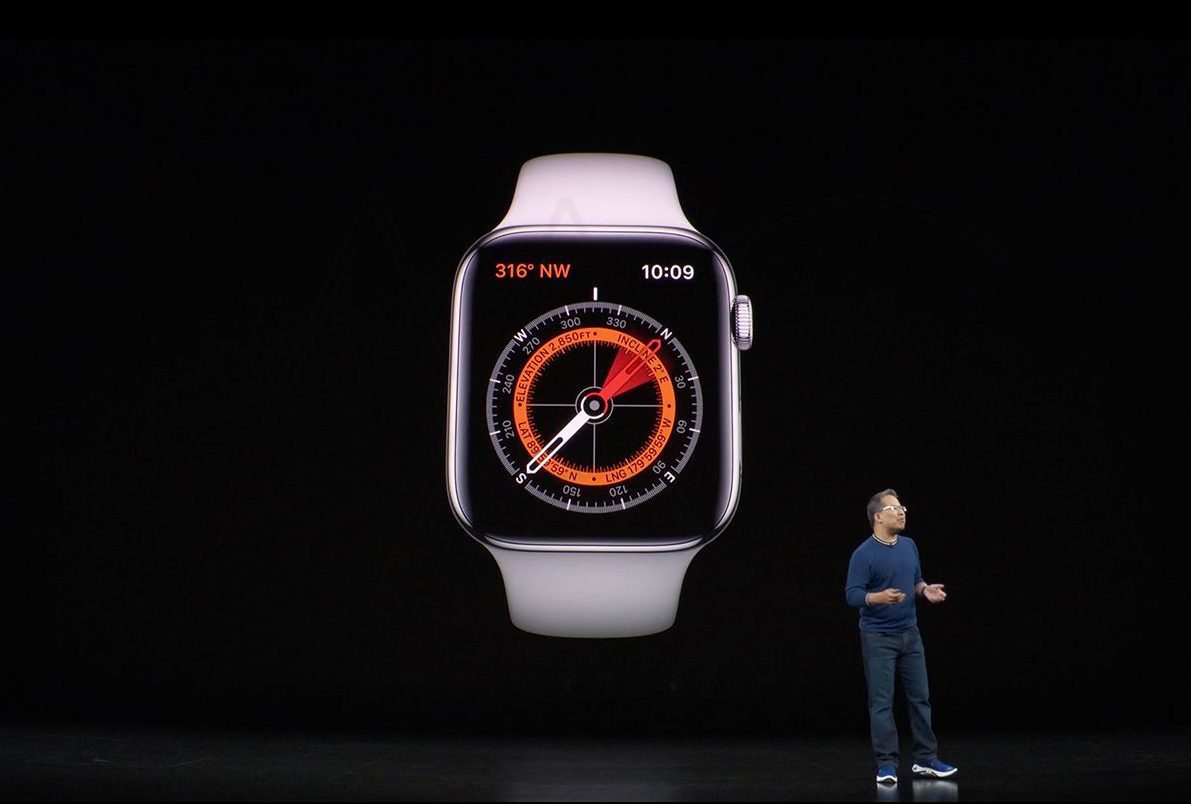 La bàn từ tính - tính năng mới của Apple Watch Series 5 dành cho những người yêu mạo hiểm, thích đi những nơi xa xôi hiểm trở nhưng vẫn an toàn
