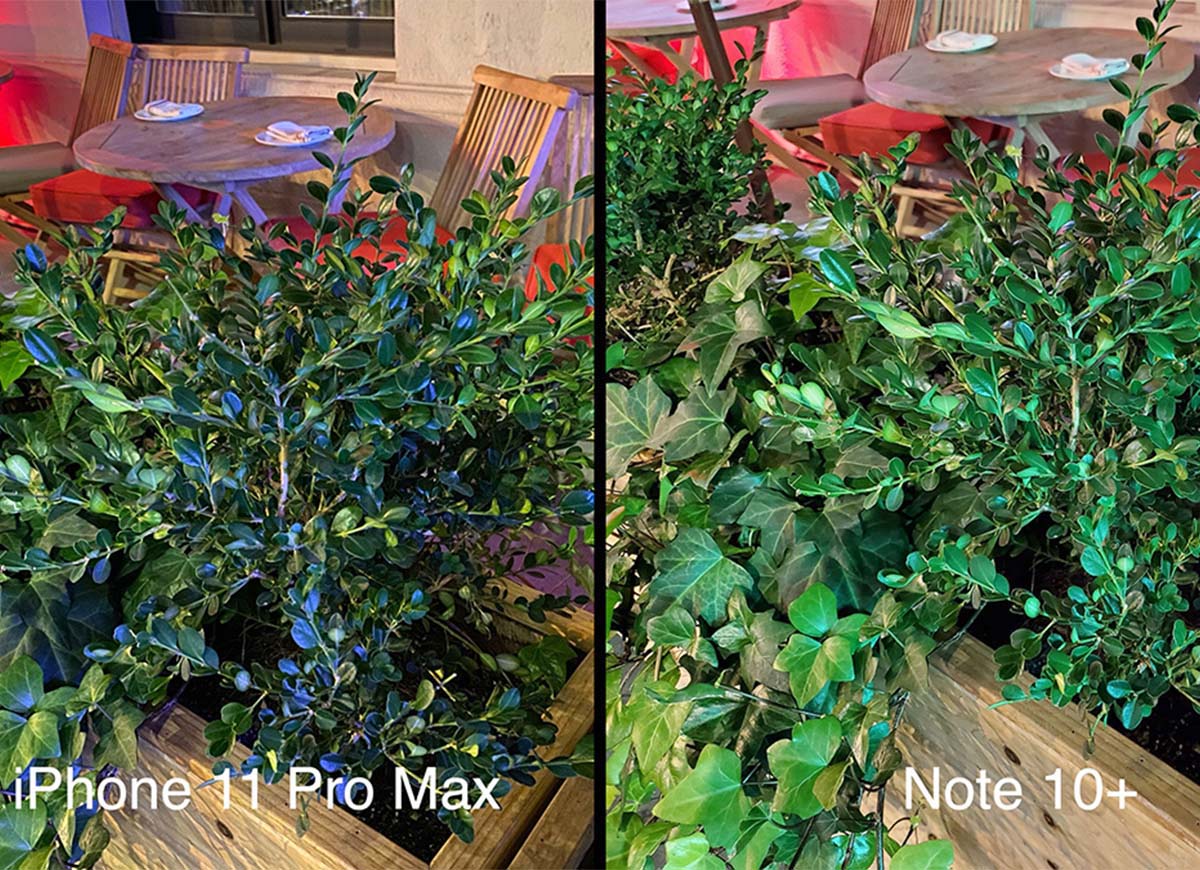 So sánh Iphone 11 pro max và note 10 plus