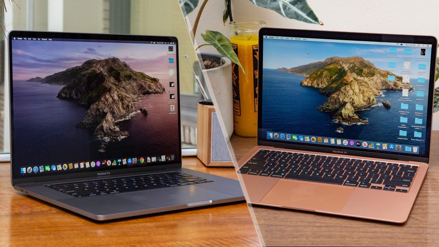 Chiếc Macbook Tốt Nhất 2020: Macbook Air So Với Macbook Pro