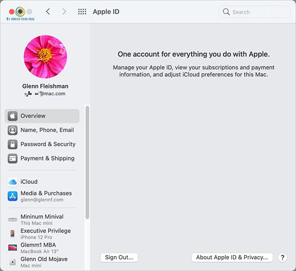 Đăng xuất tài khoản iCloud khỏi thiết bị