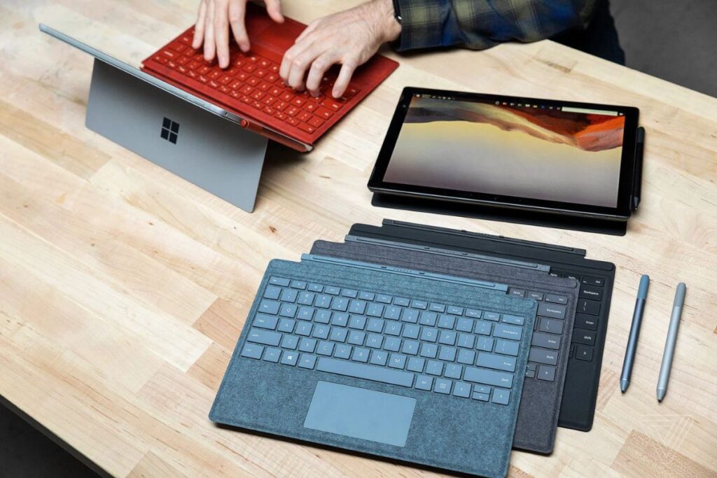 Surface Pro 7 có thiết kế mỏng nhẹ, sang trọng và hiện đại
