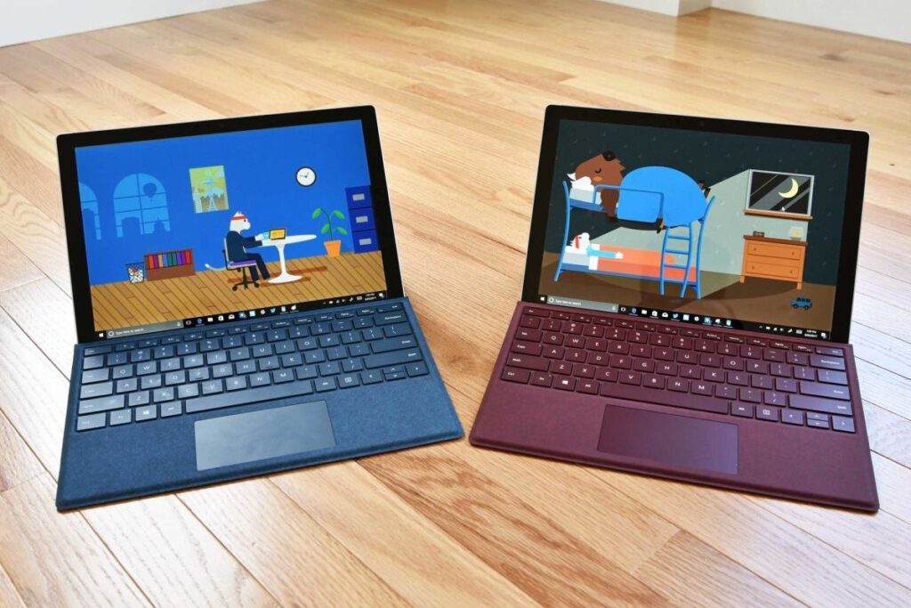 Surface Pro 7 có hiệu nặng ổn định