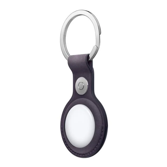 Móc khóa AirTag Vải tinh dệt Apple Tím Midnight màu Tím – ảnh 2
