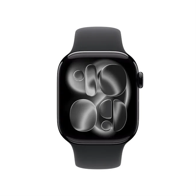 Apple Watch Series 11 GPS + Cellular 42mm viền nhôm dây thể thao màu Đen bóng – ảnh 2