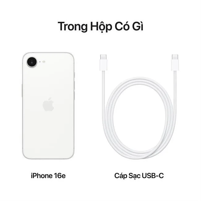 iPhone 16e 512GB màu Trắng – ảnh 18