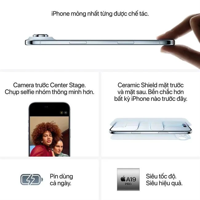 iPhone Air 256GB màu Đen Không Gian – ảnh 39