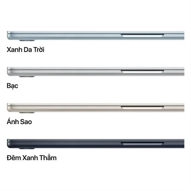 MacBook Air 15 inch M5 32GB/512GB màu Bạc – ảnh 3