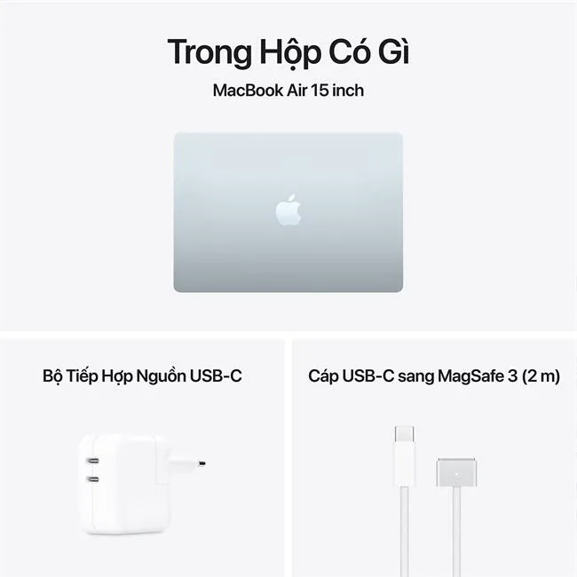 MacBook Air 15 inch M5 32GB/512GB màu Xanh da trời nhạt – ảnh 27
