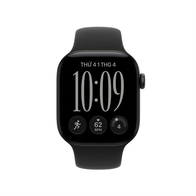 Apple Watch Series 12 GPS 42mm viền nhôm dây silicone màu Đen – ảnh 29