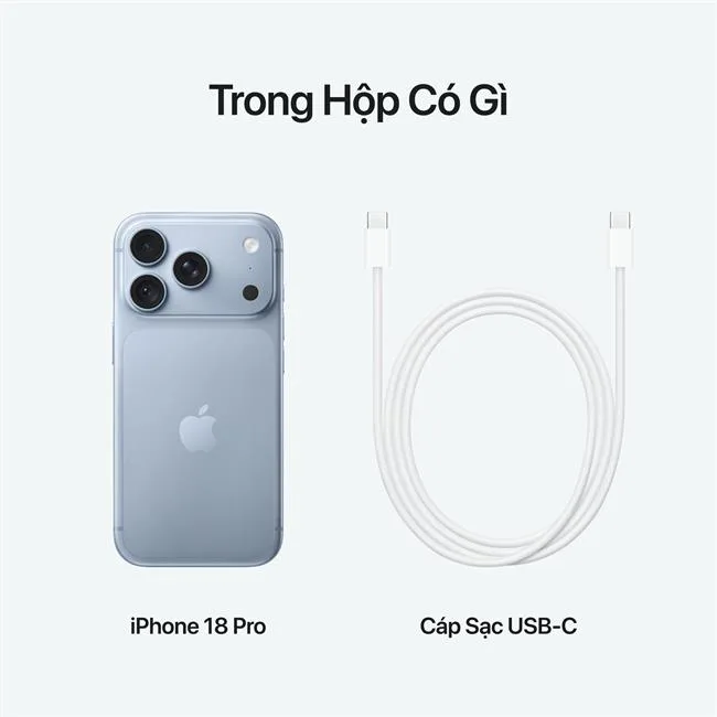 iPhone 18 Pro 256GB màu Băng thanh – ảnh 43