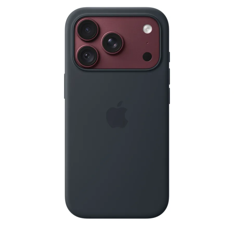 Ốp lưng MagSafe iPhone 18 Pro silicone Apple màu Xanh Navy – ảnh 32
