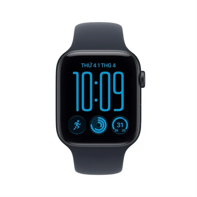 Apple Watch SE 3 GPS + Cellular 44mm viền nhôm dây thể thao 2026 màu Ghi đen – ảnh 11