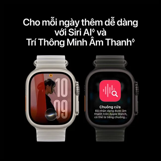 Apple Watch Ultra 4 GPS + Cellular 49mm viền Titanium dây Trail màu Titan tự nhiên – ảnh 15