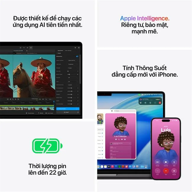 MacBook Pro 14 inch M5 Pro 24GB/1TB 70W màu Bạc – ảnh 8
