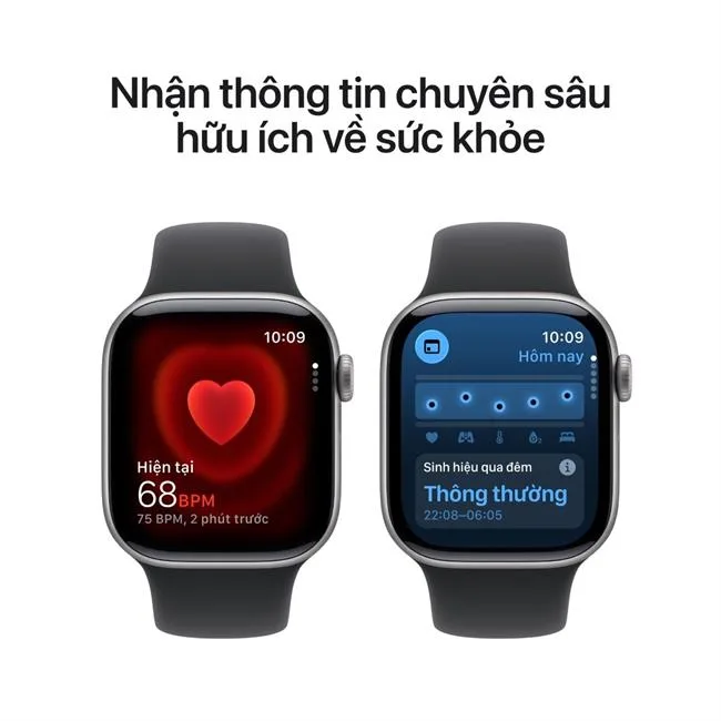 Apple Watch Series 11 GPS 42mm viền nhôm dây thể thao màu Xám – ảnh 5